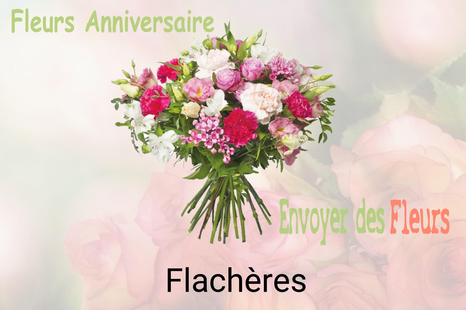 Bouquet de fleurs d’anniversaire livré à Flachères